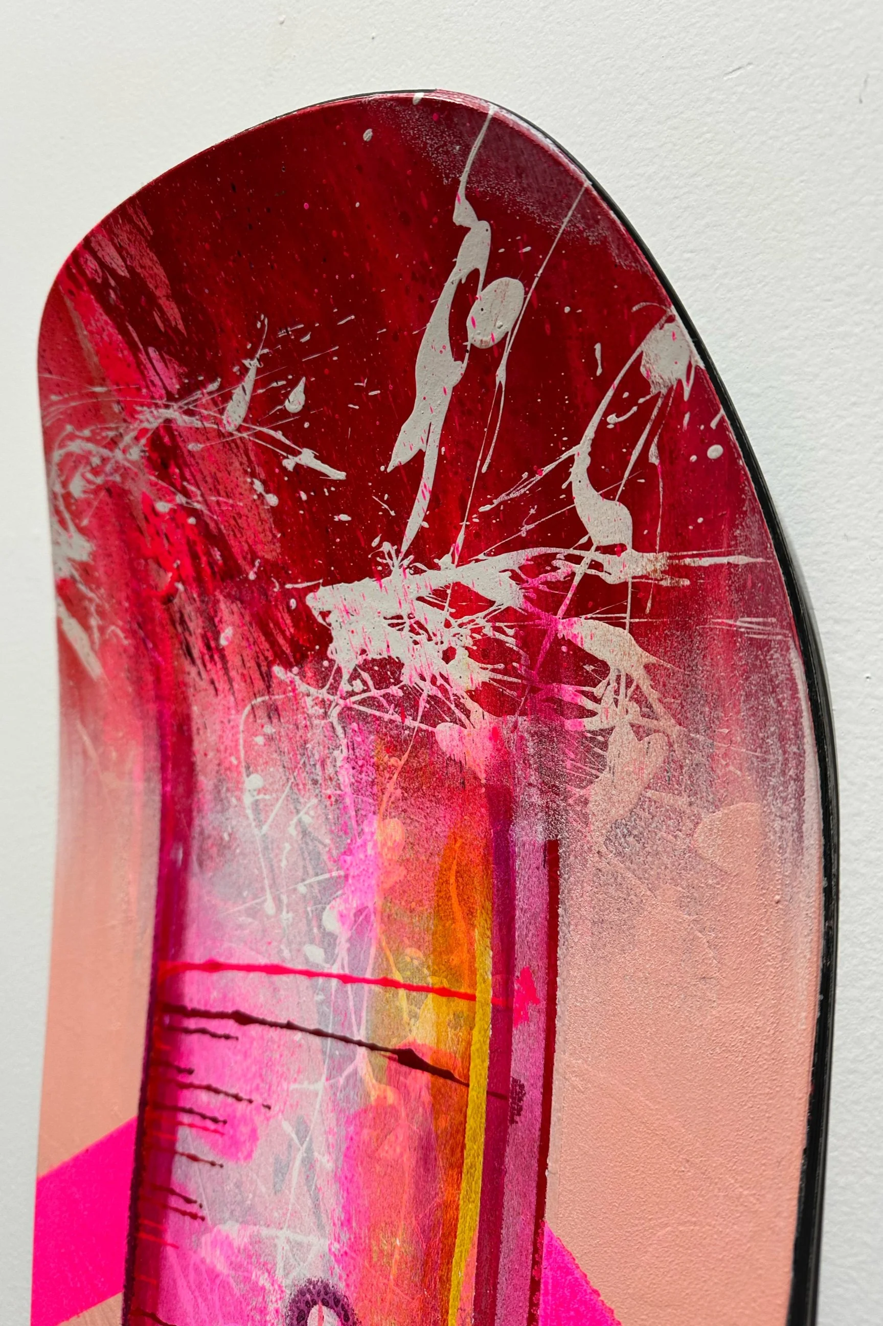 Hand Painted Snowboards — DEAN BLOTTO GRAY